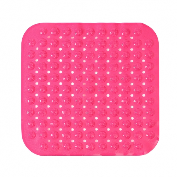 타일흡착 미끄럼방지 욕실매트(47x47cm) (핑크)  