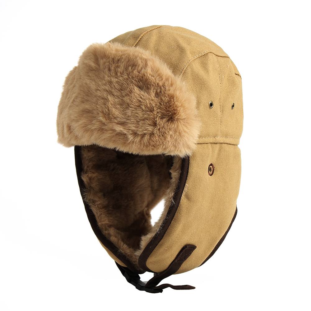 Oce 에스키모 따뜻한 귀덮개 털 모자 브라운 이어머프햇 귀달이 귀돌이 군밤 모자