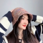 솜사탕 니트 버킷햇(오렌지)