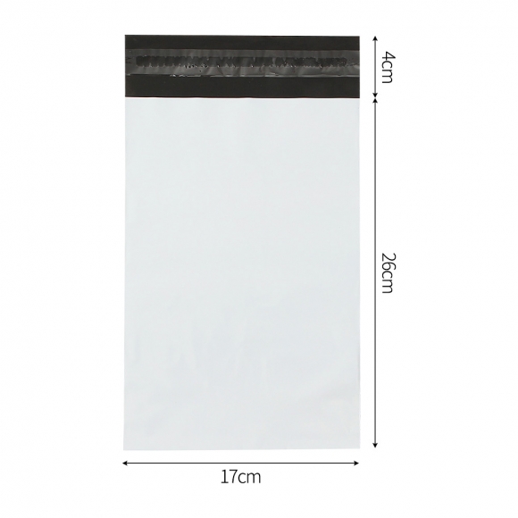LDPE 택배봉투 100매(17x26cm) (화이트)