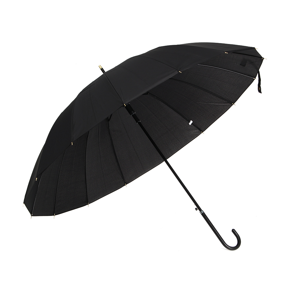 Oce 가죽 손잡이 자동 큰 우산 블랙 방수 방풍  자동우산 빠른건조 자동우산 튼튼한 장우산
