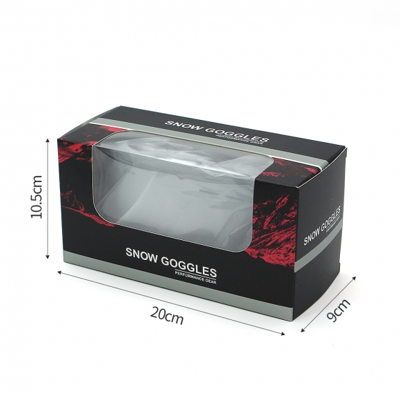 보더키어 반미러코팅 보드 스키 고글(실버)