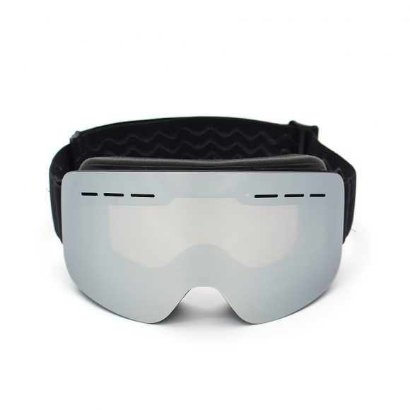 보더키어 반미러코팅 보드 스키 고글(실버)