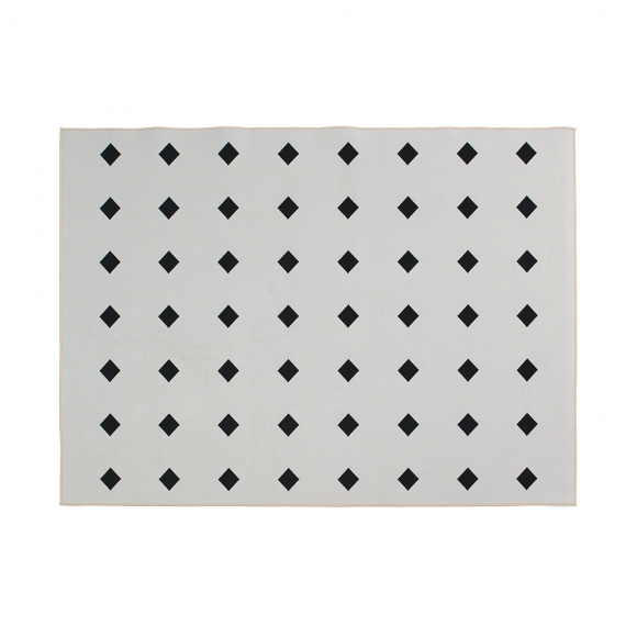 코지룸 논슬립 사각 러그(120x160cm) (다이아)