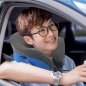 넥필로 메모리폼 목베개(블루)
