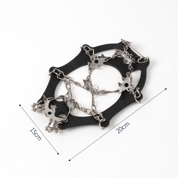 파워 24핀 스파이크 체인형 아이젠(+고정밴드) (230~250mm)