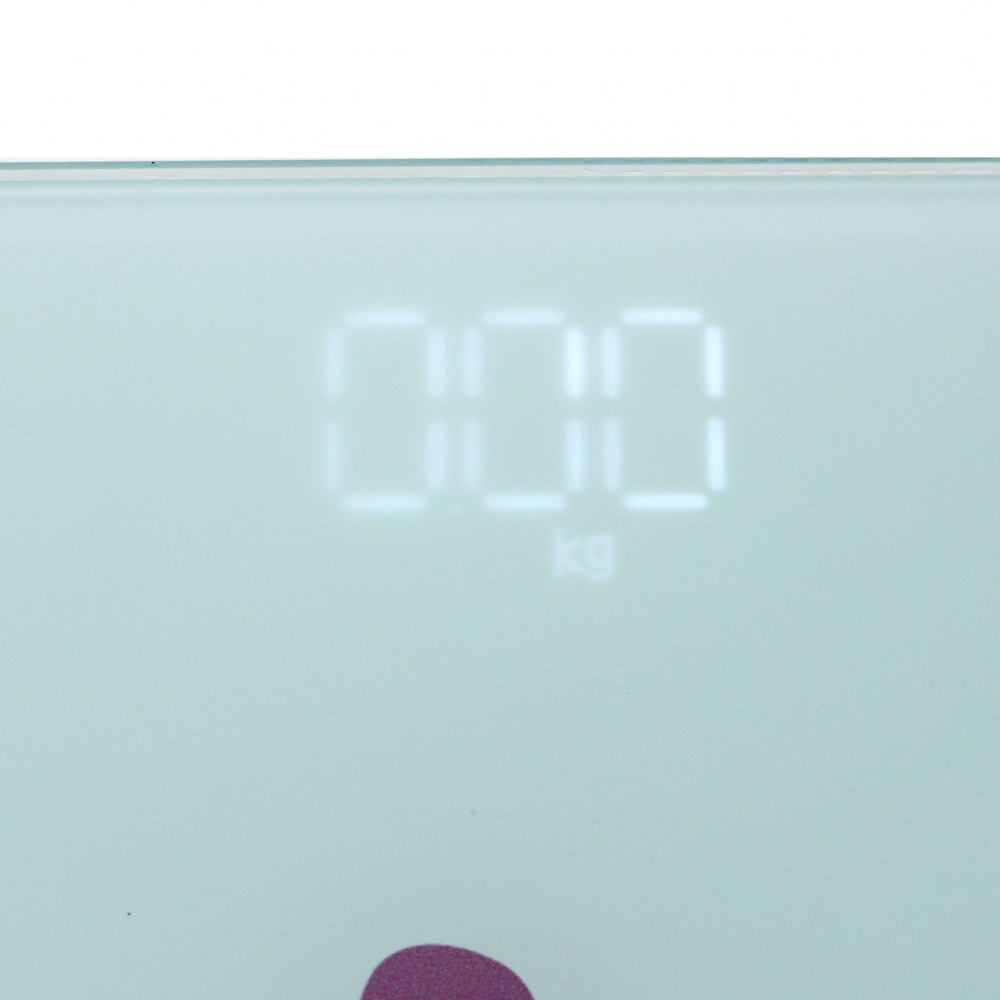 Oce 데코 정밀 센서 전자 체중계 퍼플 몸무게 측정기 바디 측정기 채중계