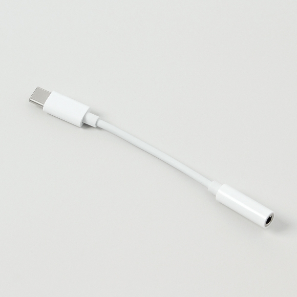 USB C type to 3.5mm 이어폰 변환 젠더(화이트)
