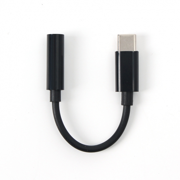 USB C type to 3.5mm 이어폰 변환 젠더(블랙)