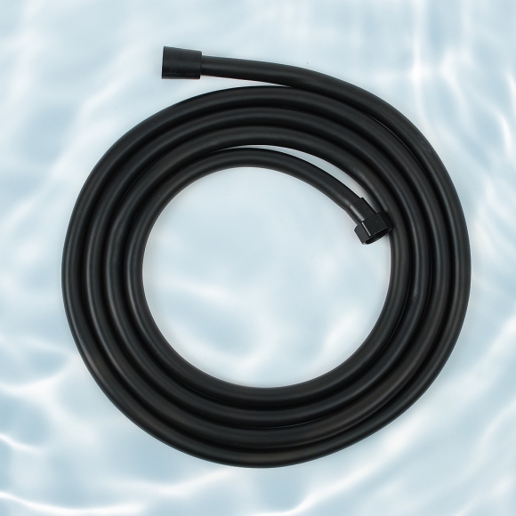 클린메이트 튜브 샤워기 호스(3m) (블랙)