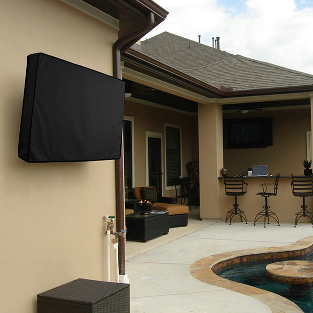 Oce 대형 TV 모니터 스크린 방수 커버 55-58형 텔레비전 보호 커버 모니터 덮개 영사막 덮개
