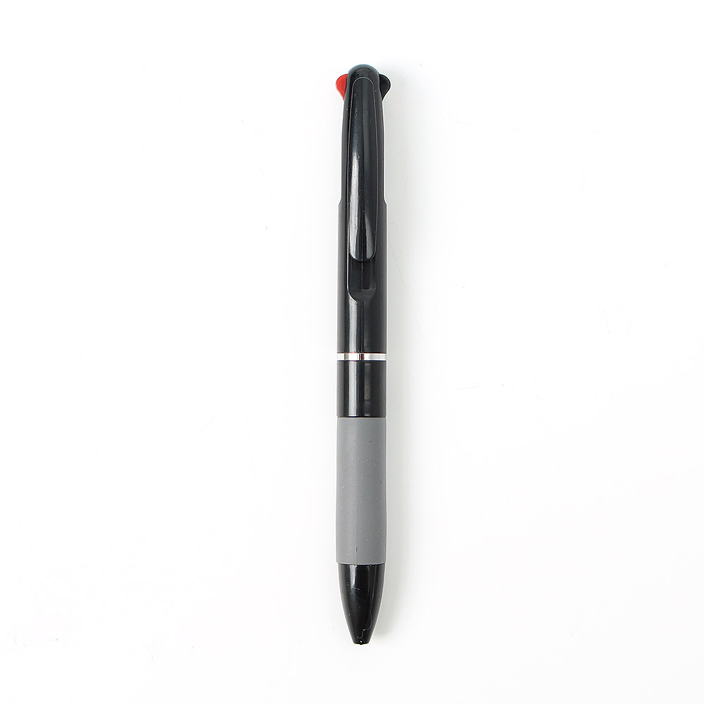 Oce 빨강 검정 파랑 3컬러 볼펜 20p 0.7mm 사무용 연필 팬슬 서류 클립 펜슬