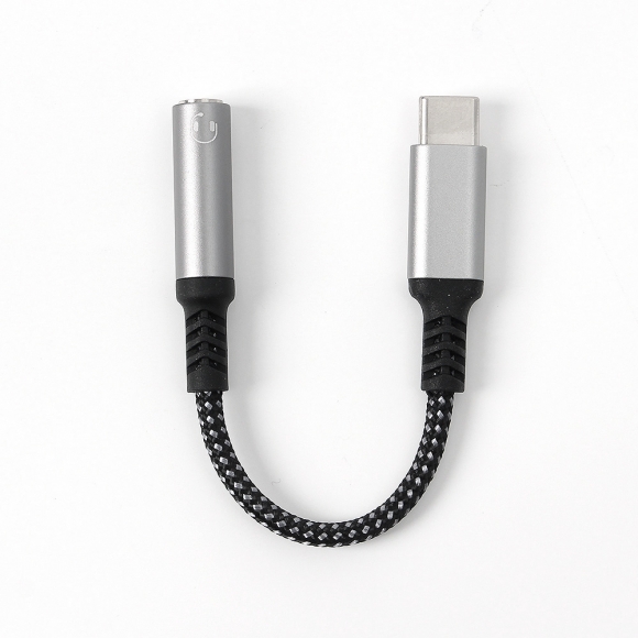 USB-C타입 to 3.5mm 이어폰 변환 젠더(실버)