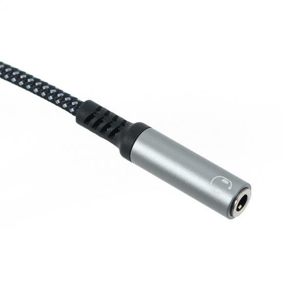USB-C타입 to 3.5mm 이어폰 변환 젠더(실버)