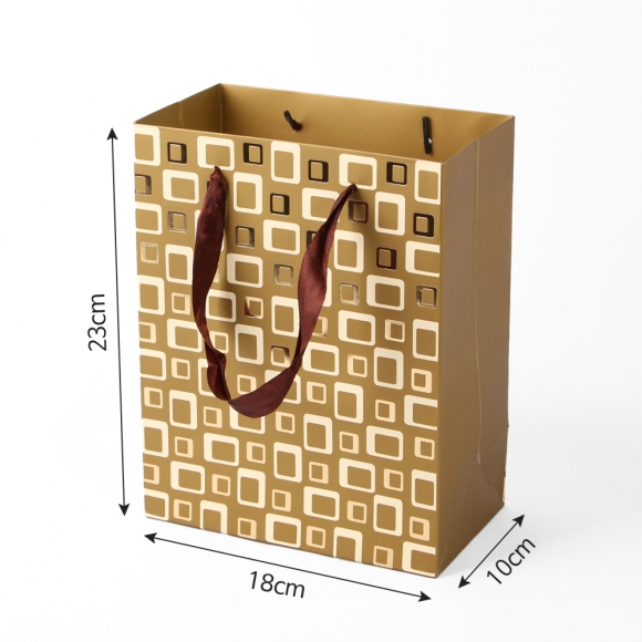 큐브 디자인 쇼핑백 10p세트(18x23cm) 