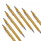 0.9mm 제도샤프 PRO 12개입(황색)