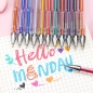 트윙클 반짝이 젤펜 12색세트(1.0mm)