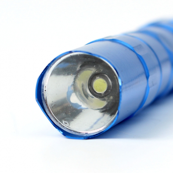 콤팩트 휴대용 LED 후레쉬(블루)   