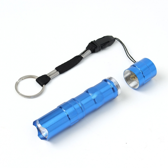 콤팩트 휴대용 LED 후레쉬(블루)   