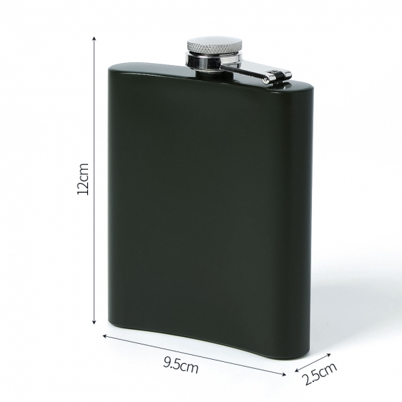 킹스트리 힙플라스크 세트(카키) (200ml)