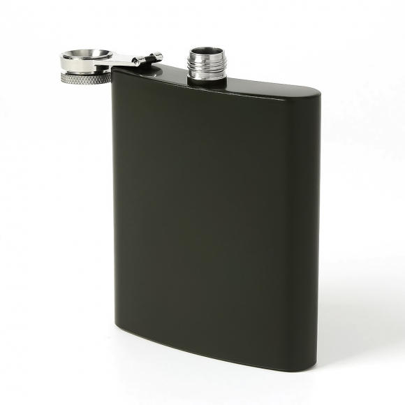 킹스트리 힙플라스크 세트(카키) (200ml)