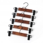 우디나인 원목 바지걸이 5p세트(24cm)
