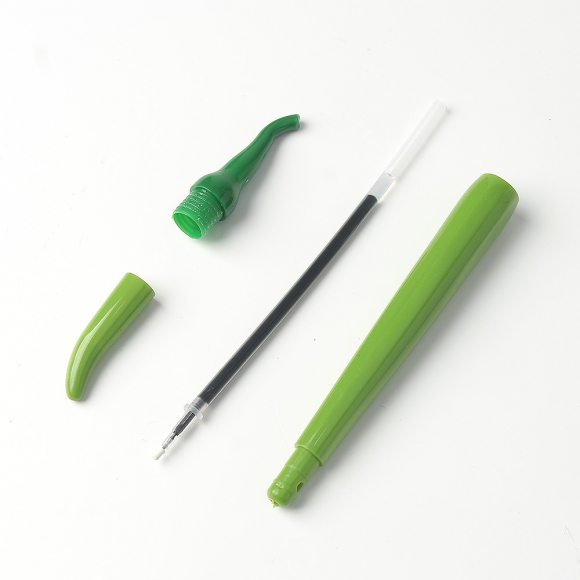 초록 고추 중성볼펜 10p세트(0.5mm)