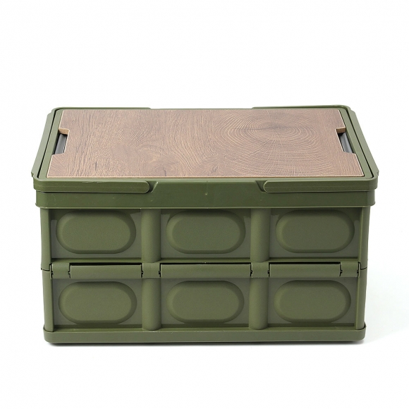 30L 마이원픽 캠핑 폴딩박스(+방수백) (카키)