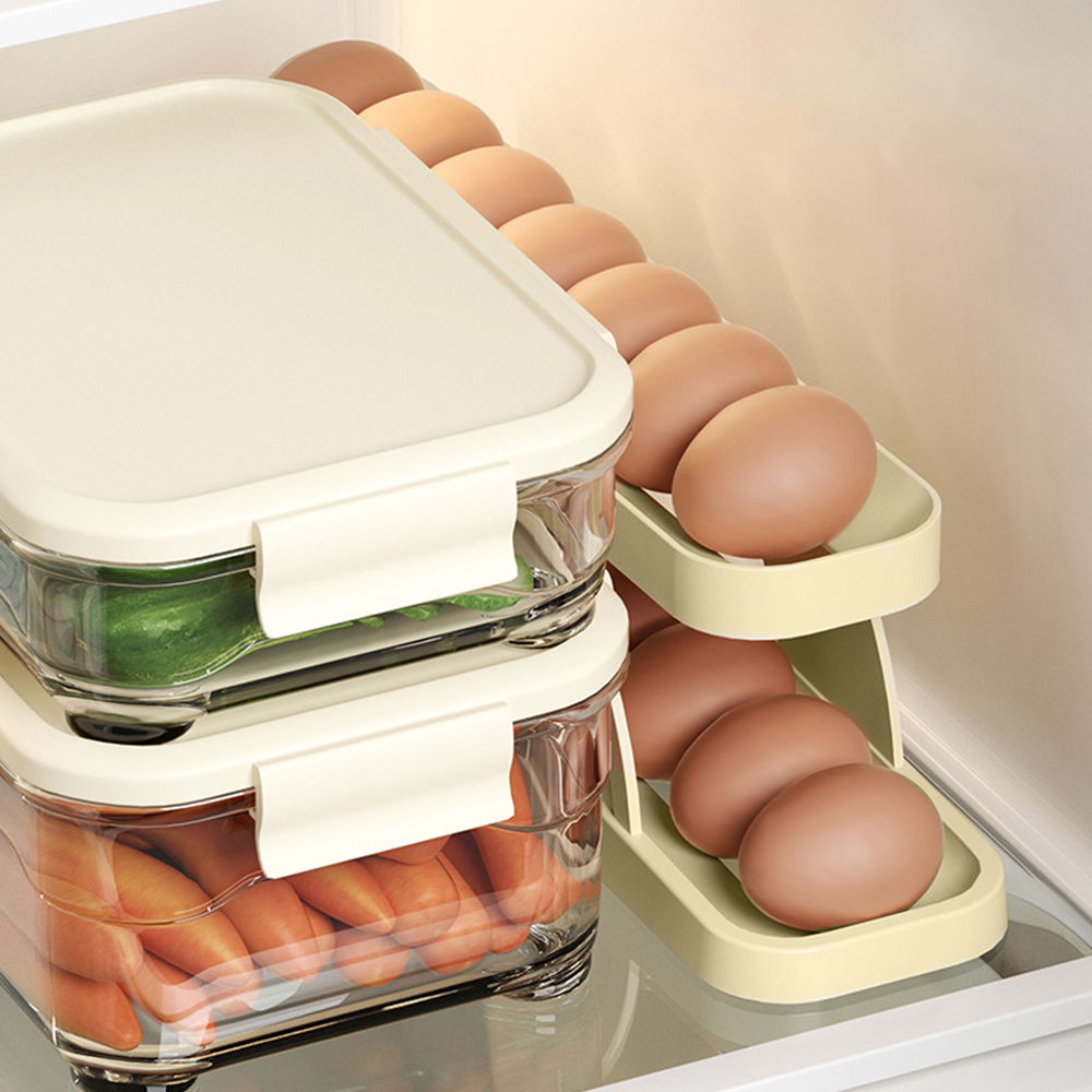 Oce 냉장고 정리 계란 보관함 15구 2p 달걀판 달걀 트레이 에그 케이스