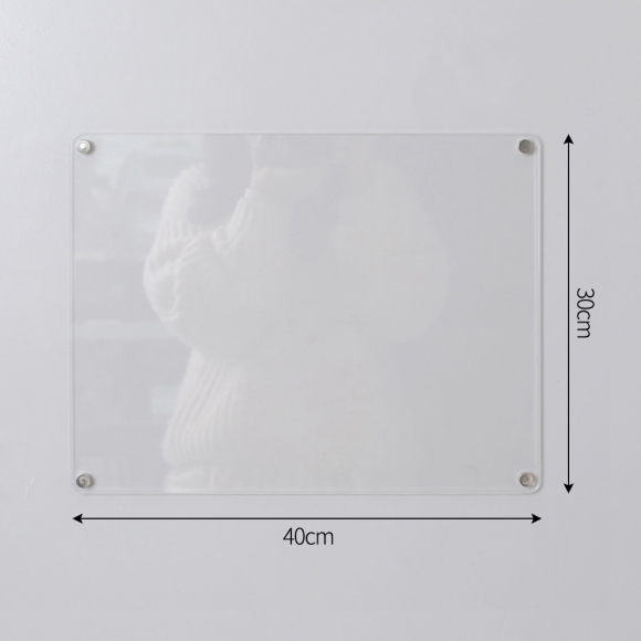 투명 자석 아크릴보드(30x40cm)
