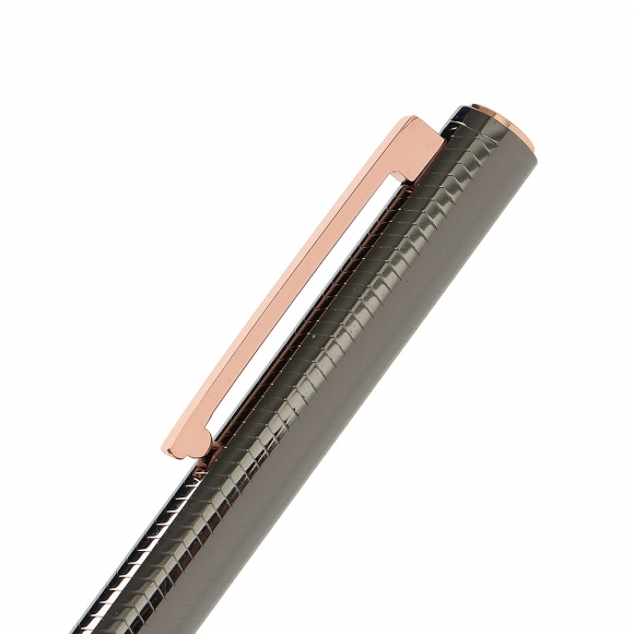 폴인매너 샤인 유성볼펜+케이스세트(1.0mm) (블랙+골드)   