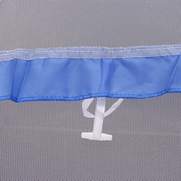 프라임 원터치 모기장(블루) (120x200cm)