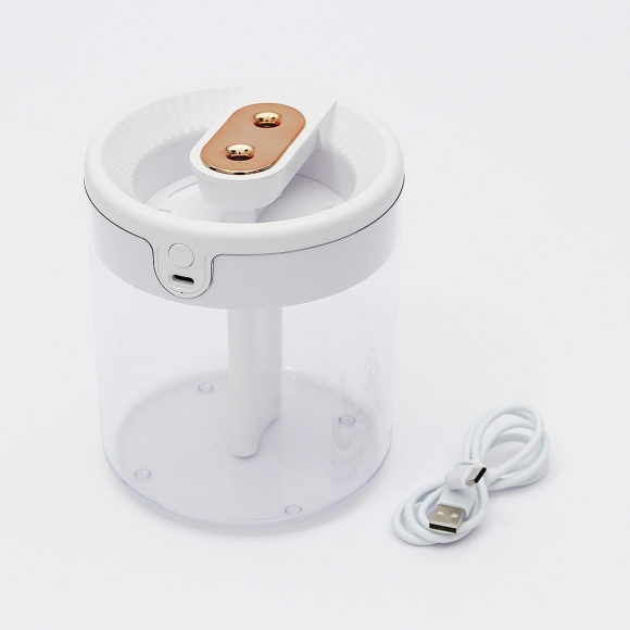 [웰스온] 공간 USB 무드등 가습기(화이트) (1.3L)