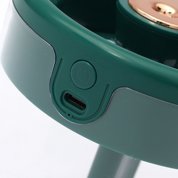 [웰스온] 공간 USB 무드등 가습기(그린) (1.3L)