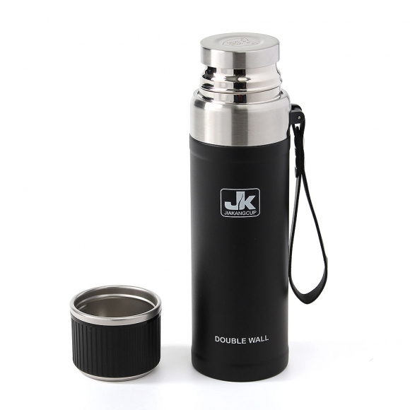 워터보틀 이중스텐 보온병(500ml) (블랙)