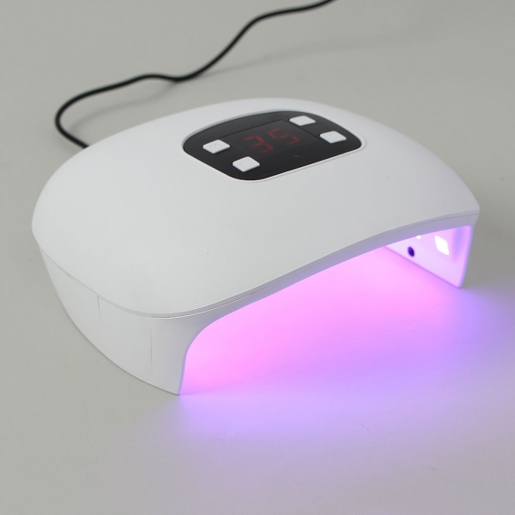 타이머 UV LED 젤네일 램프(화이트)