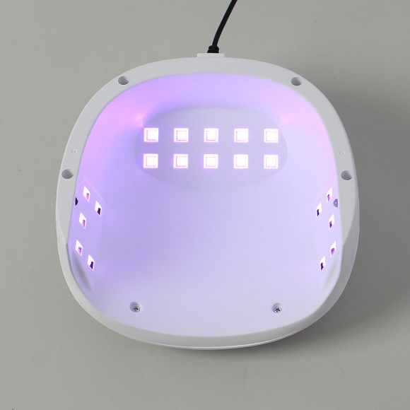 타이머 UV LED 젤네일 램프(화이트)