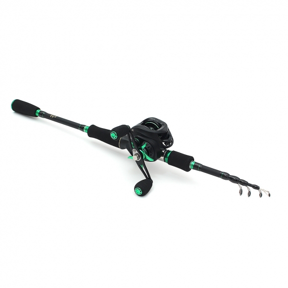 만능낚시 루어 베이트릴 낚싯대세트(1.8m) (우핸들)