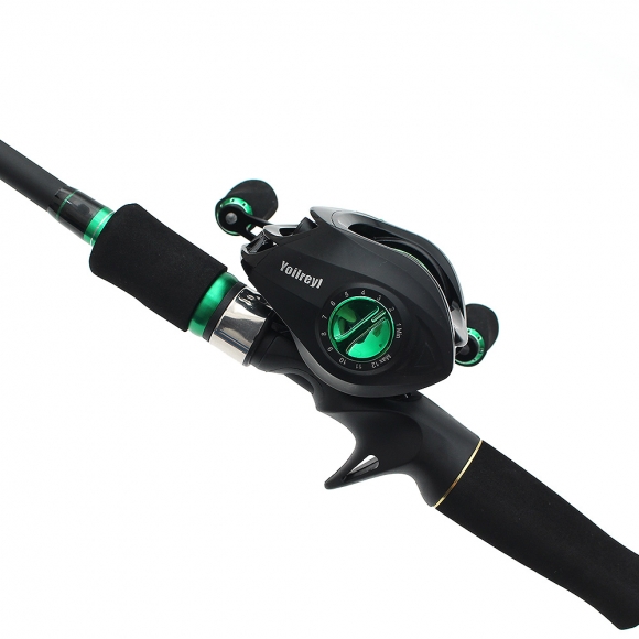 만능낚시 루어 베이트릴 낚싯대세트(1.8m) (우핸들)