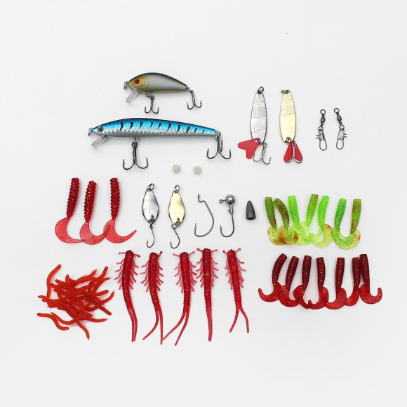 만능낚시 루어 베이트릴 낚싯대세트(1.8m) (우핸들)