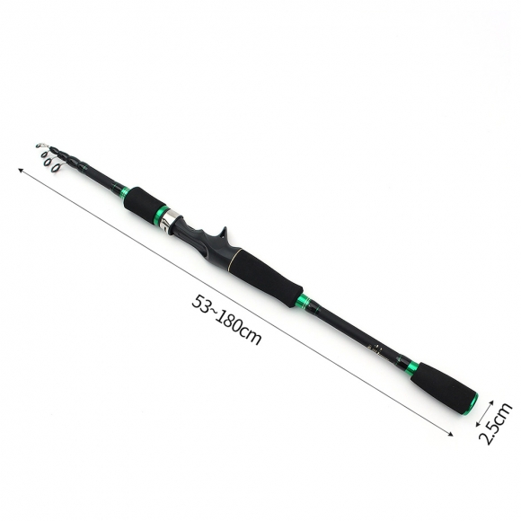 만능낚시 루어 베이트릴 낚싯대세트(1.8m) (우핸들)