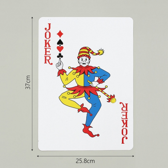 대형 점보 트럼프 카드(25.8x37cm)