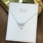 [비쥬홀릭] 실버925 큐빅 백금도금 목걸이 230