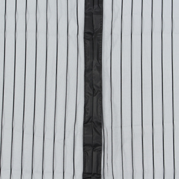 [리빙피스] 방충네트 자석 문 모기장(100x210cm) (블랙)