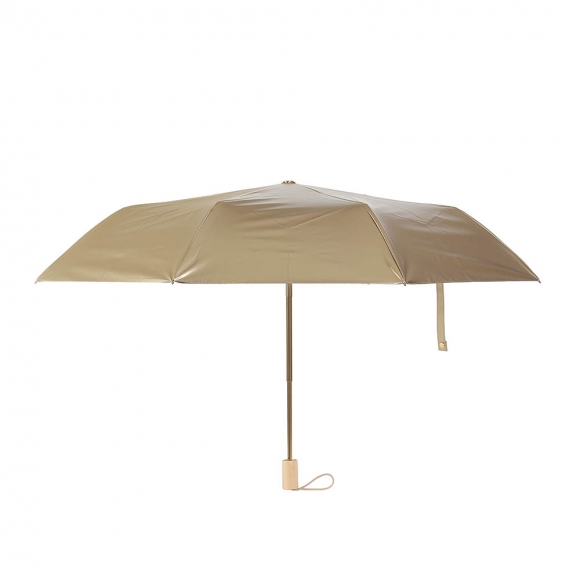 더블 레이어 UV차단 양산겸 우산(골드) (잎사귀)