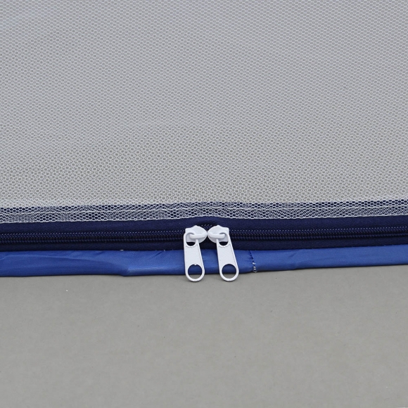 [리빙피스] 미세촘촘 원터치 모기장(120x200cm) (블루)