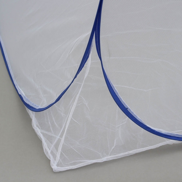[리빙피스] 미세촘촘 원터치 모기장(150x200cm) (블루)