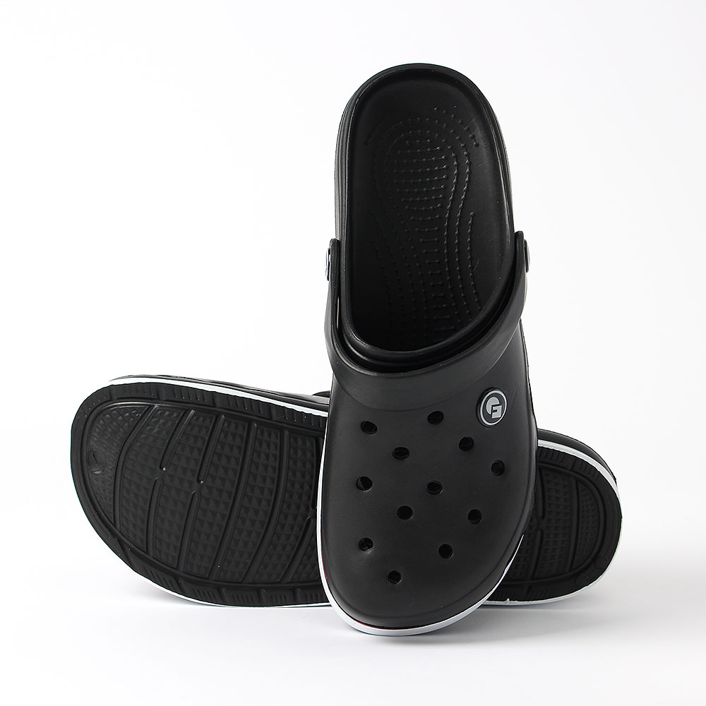 Oce 편안한 워터 슈즈 아쿠아 샌들 245mm 블랙 여성 남성 쓰래빠 휴양지 바캉스 샌들 발편한 여름 신발