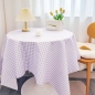감성 스퀘어 식탁보(퍼플)