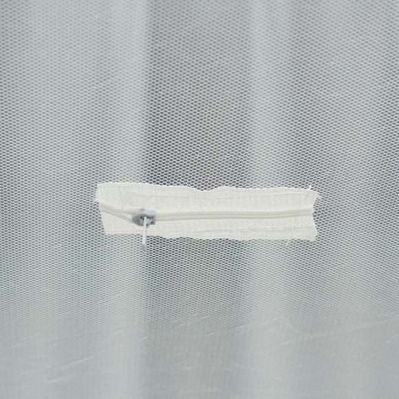 [리빙피스] 더촘촘 사각 원터치 모기장(150x200cm) (그레이)